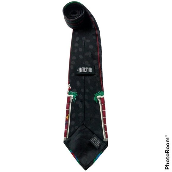 Santa Claus Christmas Silk Tie - Picture 5 of 6
